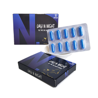 Capsules de soutien à la vitalité masculine, 10 comprimés bleus pour la gestion de l'énergie masculine, complément alimentaire à base de plantes