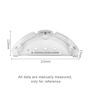 ผ้าถูพื้นพร้อมโครงยึดสำหรับหุ่นยนต์ดูดฝุ่น Xiaomi Mijia G1 <span class=keywords><strong>MJSTG1</strong></span> <span class=keywords><strong>Mi</strong></span> <span class=keywords><strong>Robot</strong></span> Vacuum Cleaner ใช้ได้กับหุ่นยนต์ดูดฝุ่น 360 X90 X95 - Product Image 1