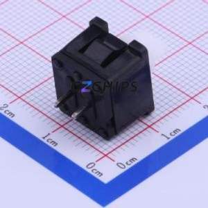 XKB11E01-W Push Button Switch Through hole Component (THT) Switch No Lock Rectangle Button Through Hole 100mA - Product Image 2