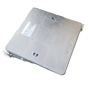 EN124 준수 A15 도난 방지 주유소 사각 하수도 씰 맨홀 커버 철 스틸 400x500x30mm 모델 사용자 정의 치수 - Product Image 2