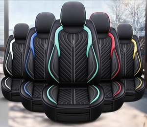 Nouveau design personnalisé fabriqué en usine Housse de <span class=keywords><strong>chaise</strong></span> en cuir PU à ajustement parfait Housses de siège de voiture - Product Image 5