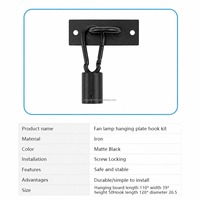 Kit de fixation pour ventilateur de plafond avec lampe, accessoires de remplacement, quincaillerie et pièces de rechange