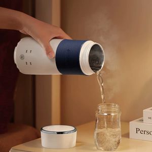 Draagbare Mini-Waterkoker 350W Verwarmingsvermogen Temperatuurregeling Roestvrijstalen Thermosbeker Voor Buitenreizen Warm Houden - Product Image 4