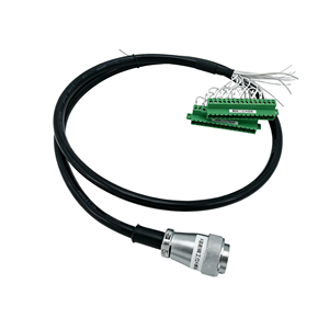 Conjunto de Cabos para Automação Industrial com Conector Circular de Aviação e Bloco de Terminais para Máquinas CNC e Produção IATF 16 - Product Image 3
