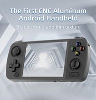 Nouveauté Anbernic RG405M Console de jeu portable Android 12 avec écran tactile de 4 pouces, joystick à effet Hall intégré, compatible PS2, PS1, N64