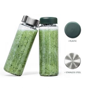 Botella de Agua y Jugo de Tritán Plástico de 350 ml y 500 ml, a Prueba de Fugas, para Gimnasio, Deportes, Nutrición, Batidora de Proteínas - Product Image 3