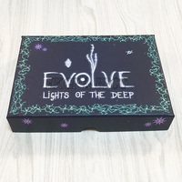 Cartes de jeu personnalisées de luxe, holographiques, dorées, en papier d'art premium, avec boîte cadeau
