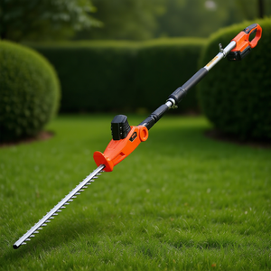 Taille-haie électrique sans fil 20 pouces avec lame extensible 1200 tr/min pour l'entretien du jardin - Product Image 2