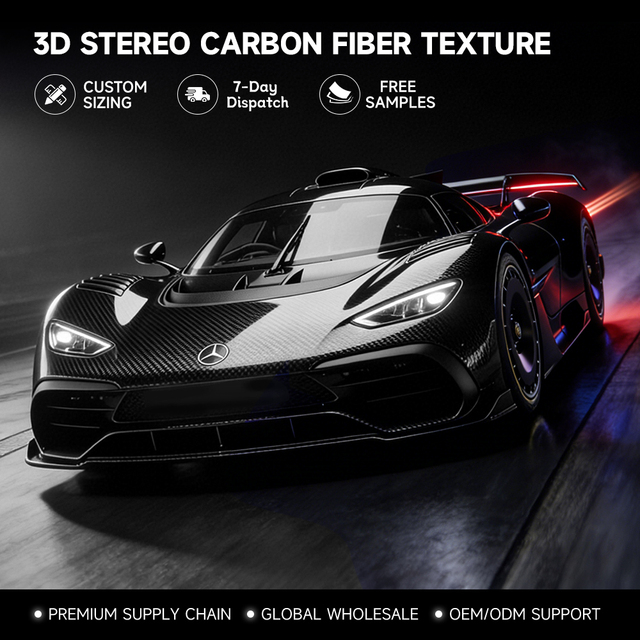 Carlas American 1.52*3m Quality High Gloss 5D Carbon Rolls TPU PPF Film Wrapping Film Car Paint Protection Elite TPU PPF Wrap