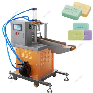 Small Scale Soap Production Line Soap Grinder Cutter Laundry Bar Soap Making Machine With Conveyor Belt Fully Automatic