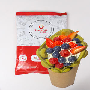 Harina premezclada comercial de gofres de huevo Matcha <span class=keywords><strong>en</strong></span> <span class=keywords><strong>polvo</strong></span> para gofres de huevo, bolsa de 1kg, mezcla de gofres de huevo Matcha - Product Image 1