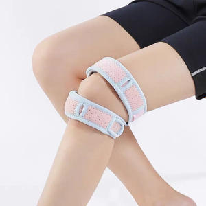 Soporte Flexible para Rodilla, Talla Única, Mezcla de Spandex, Unisex, para Fitness y Protección Deportiva - Product Image 1
