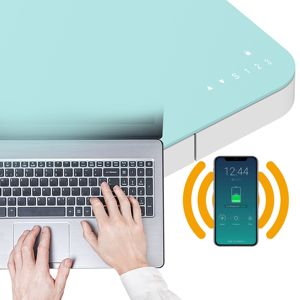 Nuevo Diseño Ergonómico de Escritorio Elevable para Oficina, Escritorio Ajustable en Altura, Escritorio de Vidrio para Trabajar de Pie - Product Image 6