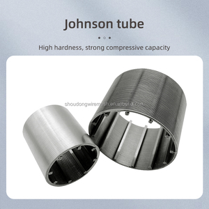 Tùy chỉnh 304 316 thép không gỉ Johnson Màn hình Wedge Lọc Cartridge cát điều khiển màn hình ống cho chất lỏng lọc kim loại lưới - Product Image 2
