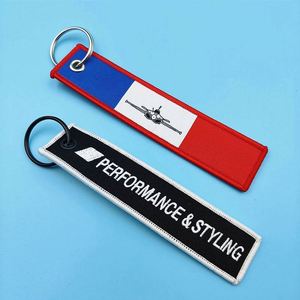 พวงกุญแจเครื่องบินผ้าปักแบรนด์เนมสำหรับก่อนขึ้นเครื่องบิน - Product Image 3