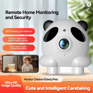 <span class=keywords><strong>App</strong></span> dễ thương Panda thông minh IP Dome <span class=keywords><strong>Camera</strong></span> với ai humanoid phát hiện không dây Home an ninh CCTV intercom và bé màn hình - Product Image 3