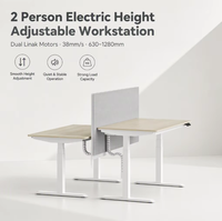 Poste de travail réglable en hauteur pour personnel, bureau assis-debout, table élévatrice, poste de travail debout pour bureau à aire ouverte