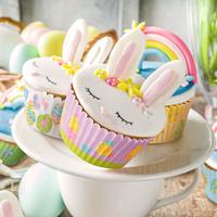 600 moules à cupcakes en papier sulfurisé pour Pâques, résistants à la graisse, de qualité alimentaire, durables, pour fête de Pâques