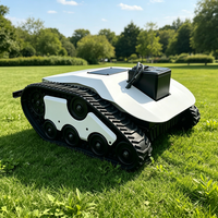 Robot Pemotong Rumput Industri Xingerte Elektrik 4-Tak Bertenaga Sendiri dengan Daya 2000W dan Kontrol Jarak Jauh