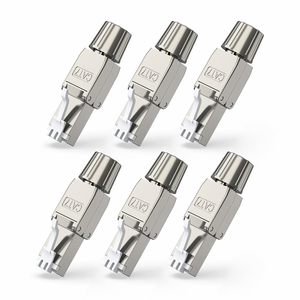 Connettori di Terminazione Ethernet Schermati Riutilizzabili Senza Attrezzi 23AWG per Cavo SFTP UTP, Connettore di Rete CAT7 RJ45 con Schermatura in Lega - Product Image 5