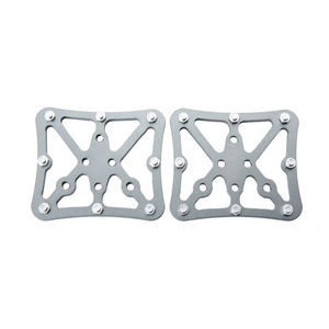 Pedal de bloqueo ligero para bicicleta de montaña, adaptadores planos para <span class=keywords><strong>SHIMANO</strong></span> SPD, piezas para bici - Product Image 5