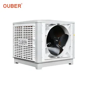OUBER fixed air cooler 18000m3/h side air outlet 3-leaf industrial air conditioning