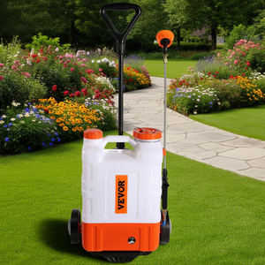 Vevor Pulverizador a Batería de 10L con Carrito de Mochila, Herramienta Eléctrica de Jardinería para Desmalezar de 12V 7.2Ah - Product Image 2