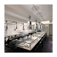 Thiết Kế Ban Đầu Trang Sức Cửa Hàng Trưng Bày Counter Glass Showcase Đồ Trang Sức Cửa Hàng Đồ Nội Thất Bằng Gỗ Sang Trọng Trang Sức Hiển Thị Nội Các
