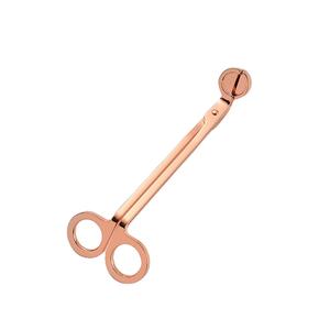Recortador de mecha de acero inoxidable de primera calidad con superficie pulida de oro rosa para el hogar <span class=keywords><strong>o</strong></span> acampar - Product Image 1