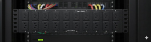หน่วย30A จ่ายไฟฟ้าชั้นวางอัจฉริยะสากลหน่วย PDU C13กำหนดเองได้แบบไม่มี C19จ่ายพลังงาน - Product Image 4
