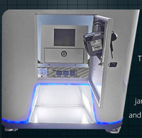Machine à griffes avec écran LCD, affichage vidéo de jeu commercial, logo personnalisé et accepteur de monnaie