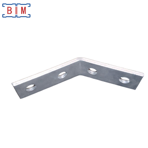 Staffa Angolare P1074 Zincata Elettroliticamente a 4 Fori 30 Gradi per Connessioni Strutturali Speciali - Product Image 5