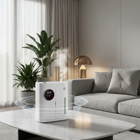 Diffuseur de parfum commercial silencieux 160 ml, contrôlé par application, mural, grande capacité pour hôtels et ascenseurs, en plastique