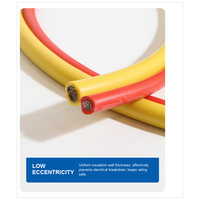 Fil de silicone extra souple torsadé UL3512 22AWG 600V -60°C~200°C, câble haute température en cuivre étamé pour luminaires et chauffage