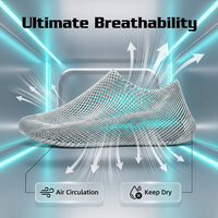 Zapatillas de Running Unisex con Impresión 4D, Cómodas, Tecnológicamente Sofisticadas, con Estilo Dinámico de Ciencia Ficción, Futuristas y Flexibles