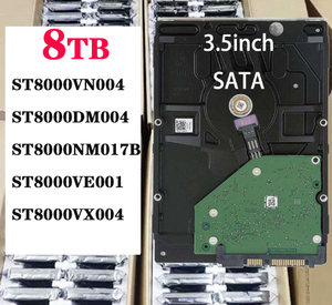 ฮาร์ดไดรฟ์เซิร์ฟเวอร์ ST8000VN004 ST8000DM004 ST8000NM017B ST8000VE001 ST8000VX004 8TB 6.0Gb/s 3.5" ฮาร์ดดิสก์ภายในแบบติดตั้งในตัว มีสินค้าในสต็อก - Product Image 1