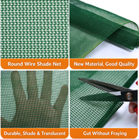 Ventes Flash : Filet d'ombrage portable en monofilament HDPE traité anti-UV pour balcon et terrasse