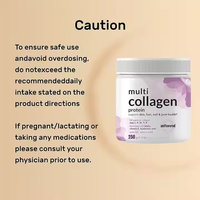Multi avec Vitamine C Acide Hyaluronique Collagène Peptide Poudre Glutathion Biotine Sachet Aromatisé