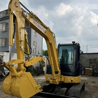 Brazos de Manivela Izquierdos/Derechos Originales Japoneses para Excavadora Pequeña Komatsu 55MR, Bomba de Motor Diésel de Segunda Mano de Alta Calidad, Modelo 2024 5.5