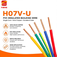 H07V-K H07V-R H07V-U Hausverdrahtung Gebäude-BV-BVR Elektrisches Kabel Isoliertes Kupfer-Einzelkabel PVC 1,5mm 2,5mm 4mm 6mm