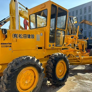 Motoniveladora Komatsu GD511A Amarilla, Diésel, Equipo de Construcción para Obras, USADA - Product Image 6