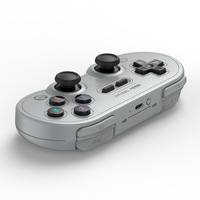 Manette de jeu sans fil 8Bitdo SN30 Pro pour PC, iOS/Android - Boutons programmables, gyroscope six axes