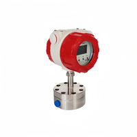 Medidor de Flujo de Turbina de Acero Inoxidable 304 Compatible con OEM, Medición de Líquidos de Alta Viscosidad, Pantalla Digital, Modelo DN4 Roscado