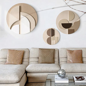 <span class=keywords><strong>D</strong></span>écoration murale 3D personnalisée Peinture abstraite moderne faite à la main en relief <span class=keywords><strong>D</strong></span>écoration murale en bois pour <span class=keywords><strong>galerie</strong></span> <span class=keywords><strong>d</strong></span>'<span class=keywords><strong>art</strong></span> <span class=keywords><strong>D</strong></span>écoration <span class=keywords><strong>d</strong></span>'hôtel - Product Image 4