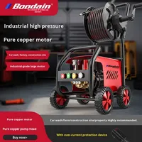 Boodain pompa air elektrik, penguat tingkat komersial 220V untuk cuci mobil kondisi tinggi artefak toko tekanan tinggi