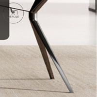 Table de conférence modulaire moderne et élégante pour 4, 8, 10 ou 12 personnes, idéale pour la maison, l'école, le bureau ou la salle de réunion, fabriquée à Foshan.