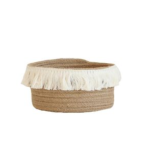 Jute <b>storage</b> <b>baskets</b>, woven organizing <b>baskets</b>, Nordic style organizing frames, cotton thread and miscellaneous goods <b>storage</b> - Product Image 4