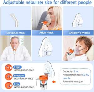 Kompresor rumah, Nebulizer bayi pintar, Inhalator listrik Digital, Inhaler listrik portabel efektif, Nebulizer Piston - Product Image 3