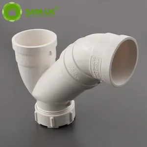 Wholesale DIN Standard for drain water system pvc conduit pipe elbow plastic pipe fittings for bathroom