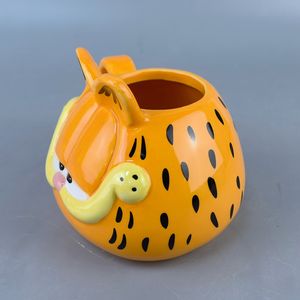 Tasses à café en céramique personnalisées avec motif de patte de chat mignon de dessin animé vert 301-400 ml Vaisselle <span class=keywords><strong>3D</strong></span> en forme de patte de chat - Product Image 3